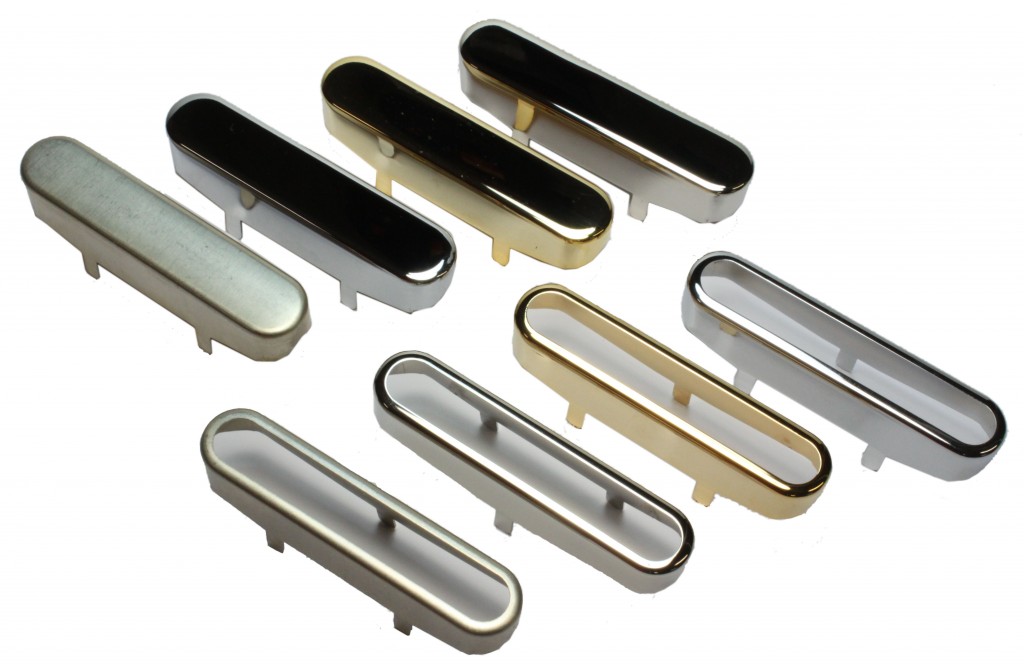 Telecaster neck pickup cover selection.