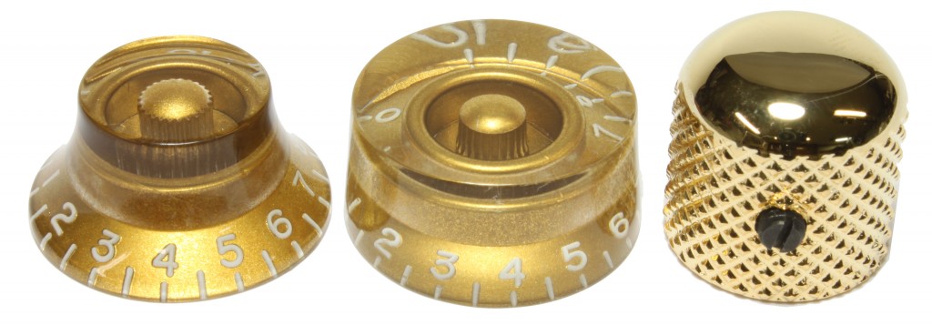 Bell, Speed and Dome knobs