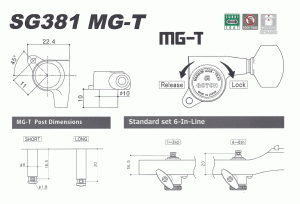 GOTOH SG381 MG-T dimensions