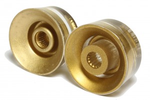 Recessed and non-recessed knob examples