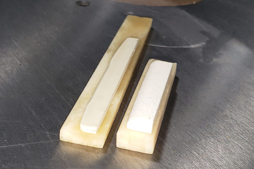 bone nut and saddle blanks